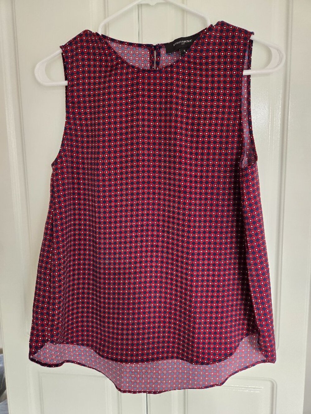 Banana Republic Geometric Print Shell Tank